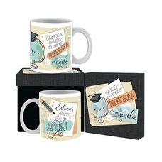 CANECA CER EXCLUSIVA DA MELHOR PROFESSORA DO MUNDO