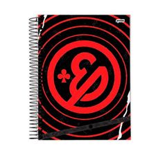 Caderno Garra Universitário Capa Dura 1x1 Enaldinho 80 Folhas - Jandaia - Capas Sortidas