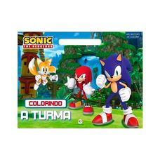 LIVRO SONIC COLORINDO A TURMA