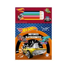 LIVRO HOT WHEELS MOTORES ELETRIZANTES
