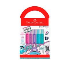 CANETA FINE PEN RELAXA & REEQUILIBRA C/5