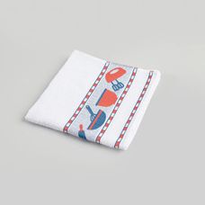 PANO DE COPA FELPUDO JACQUARD BRANCO TIGELA