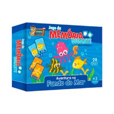 Jogo da Memória 20 Peças Fundo do Mar - Uriarte