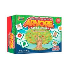 Jogo da Memória 24 Peças Conhecendo As Partes da Árvore - Uriarte