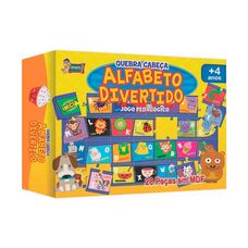 Quebra-Cabeça 28 Peças Alfabeto Divertido - Uriarte