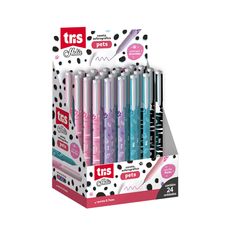 Caneta Esferográfica Tris Holic Pets 0.7mm