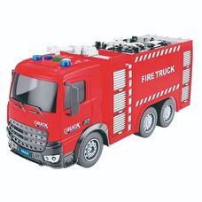 Caminhao Bombeiro Com Esguicho Com Fricção Luz e Som - Zippy Toys