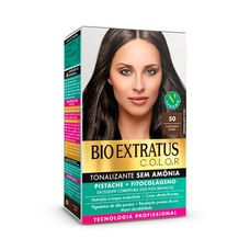 Kit Tonalizante Bio Extratus Castanho Claro 50 135g