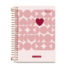 CADERNO UNIV.C/D 15X1 240F ITS LOVE