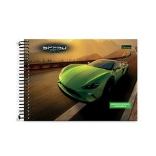 CADERNO DESENHO SPEED MAX