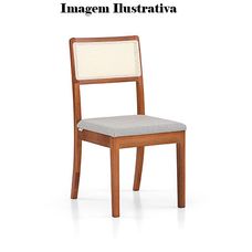 Cadeira de Jantar Herval MH 3279 Tela PVC Natural 079EE 2812_C1