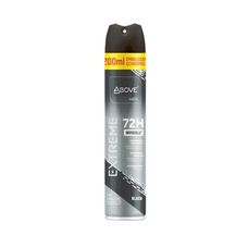 DESOD. AEROSOL 200ML/120G EXTREME BLACK 72H