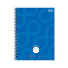 Caderno Espiral Universitário Capa Dura 1x1 Pauta Ampliada Neutro 80 Folhas - Tilibra - Capas Sortidas