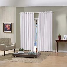CORTINA PRATIKA 260X170 LISA SLIM/BRANCO