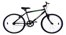 Bicicleta Aro 26 Cairu Flash 21 Marchas Preto/Verde