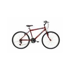 Bicicleta Cairu Aro 24 Flash MTB 21 Marchas – Vermelha