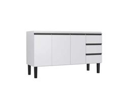 Gabinete de Cozinha em Aço Netuno Branco – Cozimax