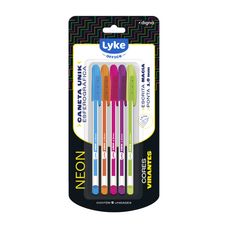 CANETA ESF.UNIK 1.0 MM BLISTER C/5 UN SORT