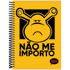 CADERNO UNIV.C/D 15X1 240F BILLY MT7287