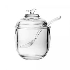 ACUCAREIRO CRISTAL C/COLHER E TP BIRD 150ML 21020