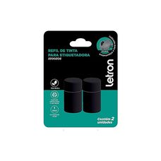 Refil de Tinta Para Etiquetadora com 2 Unidades - Letron Refil de Tinta Para Etiquetadora com 2 Unidades - Letron