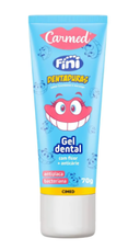 Gel Dental Carmed Fini Dentaduras Com Flúor 70g