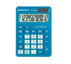 Calculadora de Mesa Procalc 12 Dígitos Azul PC286BL