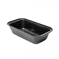 Forma Para Pão Antiaderente de Aço Carbono Granilite Preta 25,5x13x6cm - Lyor