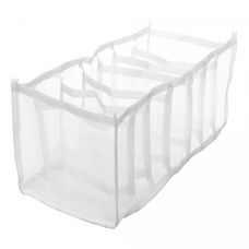 Colméia Organizadora Nylon com 7 Divisórias Branco 36x24x20cm - Lyor
