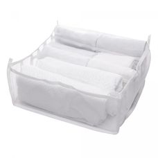 Colméia Organizadora Nylon com 6 Divisórias Branco 32x31,5x12cm - Lyor