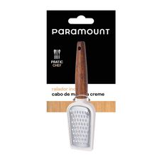 Ralador Inox com Cabo de Madeira Creme - Paramount