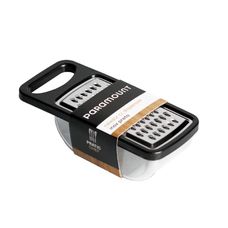 Ralador com Dispenser Inox Preto - Paramount