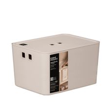 Organizador com Tampa Fly 18 Litros Creme - Paramount