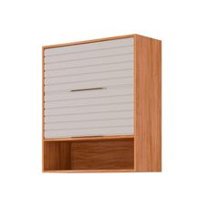 ARMARIO AEREO ESPLENDIDA 80CM 2PT CINAMOMO/OFF WHT