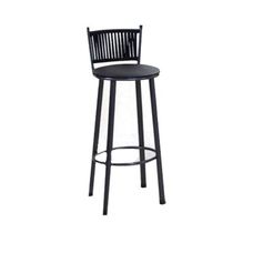 BANQUETA BETE NAUTICA CORDA PRETO PRETO