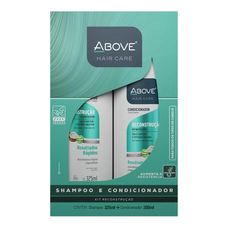 Kit Shampoo 325ml + Condicionador 200ml Above Reconstrução