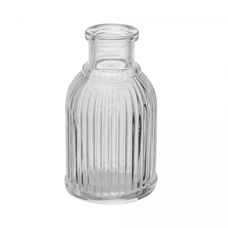 Vaso em Vidro Lines 5,5Cmx5,5Cmx9,5cm - Lyor