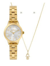 Kit Relógio Condor Feminino Dourado CO2035NPG/K4K