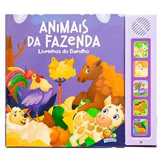 Livro Sonoro Livrinhos do Barulho! Animais da Fazenda – Todolivro