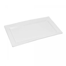 Travessa de Melamina Retangular Branca 41,5cm x 25,5cm - Wolff