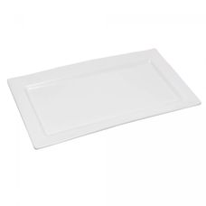 Travessa de Melamina Retangular Branca 35cm x 22,5cm - Wolff