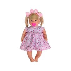 Boneca Mazinha Baby Loira - Nova Toys