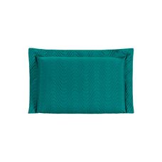 Porta Travesseiro Avulso Percal 180 Fios com Debrum - Cor 26 Verde