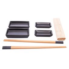 Conjunto 7 Peças para Sushi de Bambu Saitama - Lyor