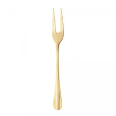 Garfo para Assado de Aço Inox Positano Dourado 28cm - Lyor