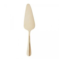 Espátula de Aço Inox para Bolo Positano Dourada 25cm - Lyor