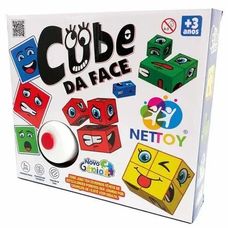 Jogo de Desafio Playcube Mude de Face - Nettoy