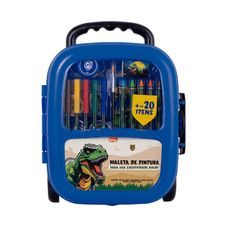 Maleta de Pintura Raptors Com 21 Peças - BRW