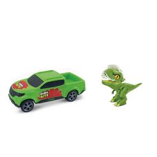 Dinossauro com Carro Dino Bite 668 - BS Toys