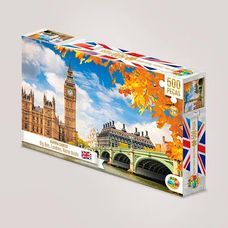 Quebra Cabeça 500 Peças Big Ben, Londres, Reino Unido - GGB Brinquedos
